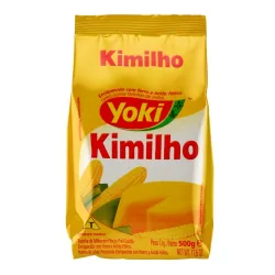 Farinha De Milho Yoki Pacote 500g Flocos Finos Pre Cozida