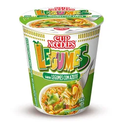 Macarrão Instantâneo Cup Noddles 67g Legumes Com Azeite