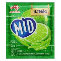 Preparo P/ Refresco Mid Pacote 20g Limao