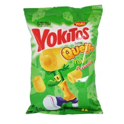 Salgadinho Yoki Pacote 45g Tubinho Queijo