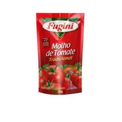 Molho De Tomate Fugini Tradicional 340g
