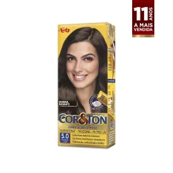 Mini Kit P/ Tintura Cor & Ton Caixa Un Castanho Claro 5.0