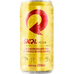 Cerveja Pilsen Skol Lt 269ml