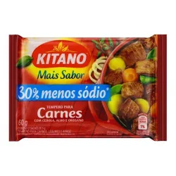 Tempero Em Pó Mais Sabor Sachê 60g Carnes