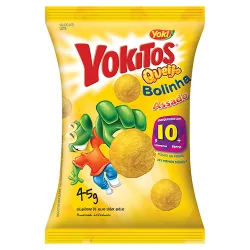 Salgadinho Yoki Pacote 45g Bolinha Queijo