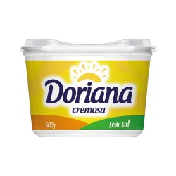 Margarina Doriana Pt 500g S/ Sal