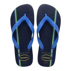Chinelo Adulto Havaianas Par Brasil Azul Marinho Vibes 41/42
