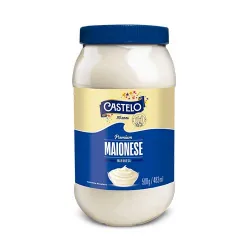 Maionese Castelo Squeeze 500g Premium