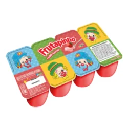 Petit Suisse Morango Frutapinho Bandeja 320g 8 Unidades