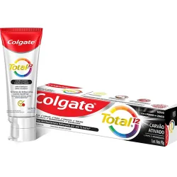 Creme Dental Colgate 90g Total 12 Carvão Ativado