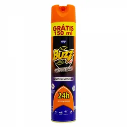 Multi-inseticida Aerossol My Place Buzz Off Extreme Frasco 450ml Grátis 150ml
