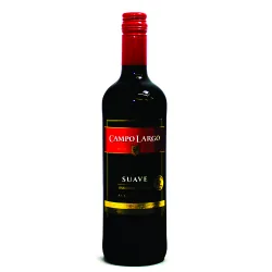 Vinho Nacional Campo Largo Garrafa 750ml Tinto Suave