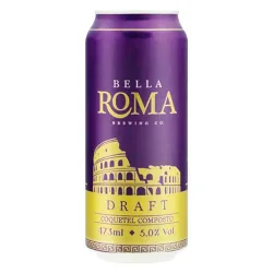 Chopp Vinho Bela Roma Lt 473ml Chopp Pilsen Vinho Tinto