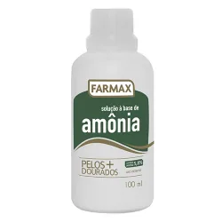 Amonia Farmax 100ml Pelos Mais Dourados