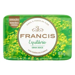Sabonete Em Barra Francis Pacote 85g Flor De Erva Doce