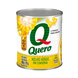Milho Verde Quero Conserva Lt 170g