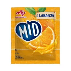 Preparo P/ Refresco Mid Pacote 20g Laranja