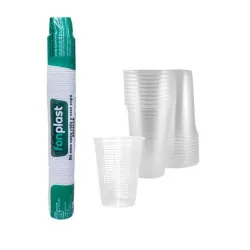 Copo Descartavel Fonplast 180ml C/100 Transparente