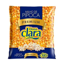 Milho P/ Pipoca Dona Clara Pct 400g Premium