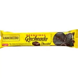 Biscoito Recheado Rancheiro Pacote 90g Chocolate