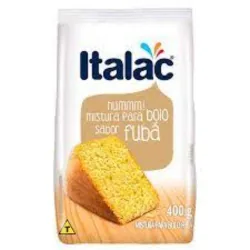 Mistura P/ Bolo Italac Pacote 400g Fuba