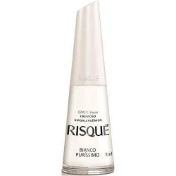 Esmalte Cremoso Risque 8ml Bianco Purissimo
