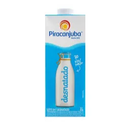 Leite Piracanjuba Desnatado 1l