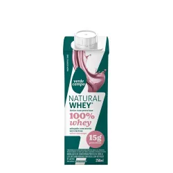 Bebida Lactea Whey 250ml (15g Zero Natural Morango)