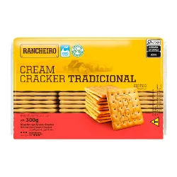 Biscoito Salgado Rancheiro Pct 300g Cream Cracker