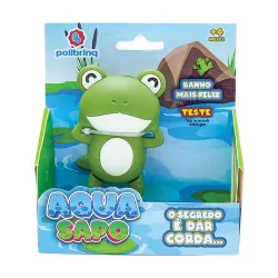Brinquedo De Banho Polibrinq Un Aqua Sapo