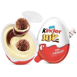 Chocolate Kinder 20g Ovo Joy Chocolate C/ Surpresa Azul