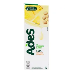 Alimento C/ Soja Ades Tp 1l Abacaxi