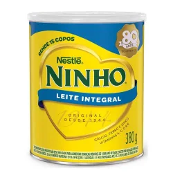 Leite Em Pó Integral Nestlé Ninho Forti+ Lata 380g
