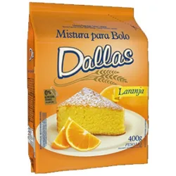 Mistura P/ Bolo Dallas Pacote 400g Laranja