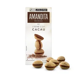 Wafer Amandita Lacta Recheio De Creme Com Cacau 200g