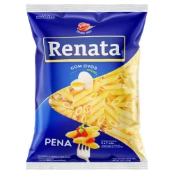 Macarrão C/ Ovos Renata Pacote 500g Pena