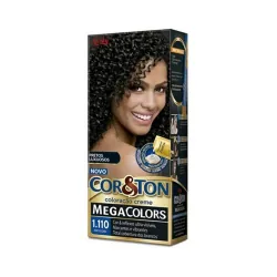 Mini Kit P/ Tintura Cor & Ton Caixa Un Preto Onix M.C 1.110